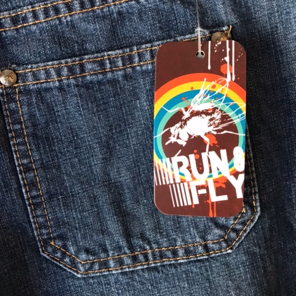 NWT Run and Fly Women’s Retro Hippy Flare Jeans - Picture 2 of 8